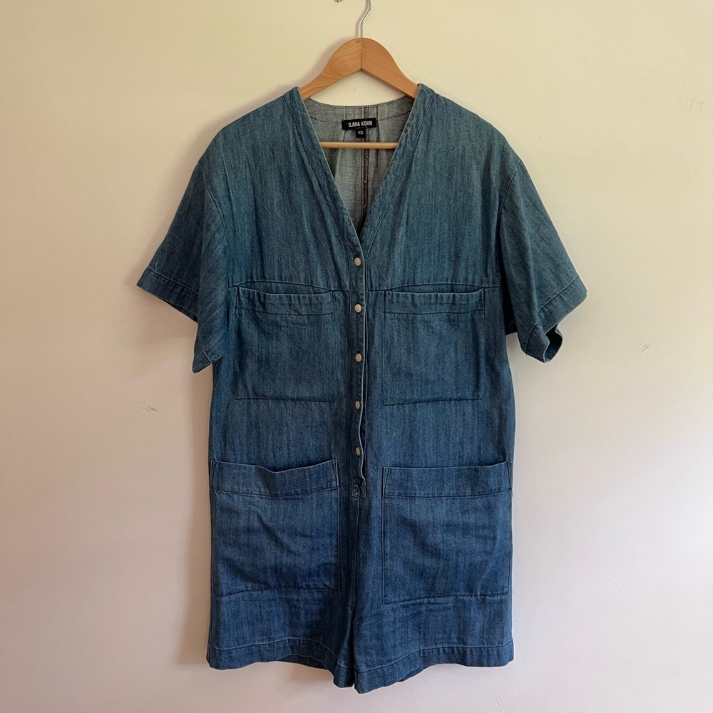 Ilana Kohn Tuck Romper XS